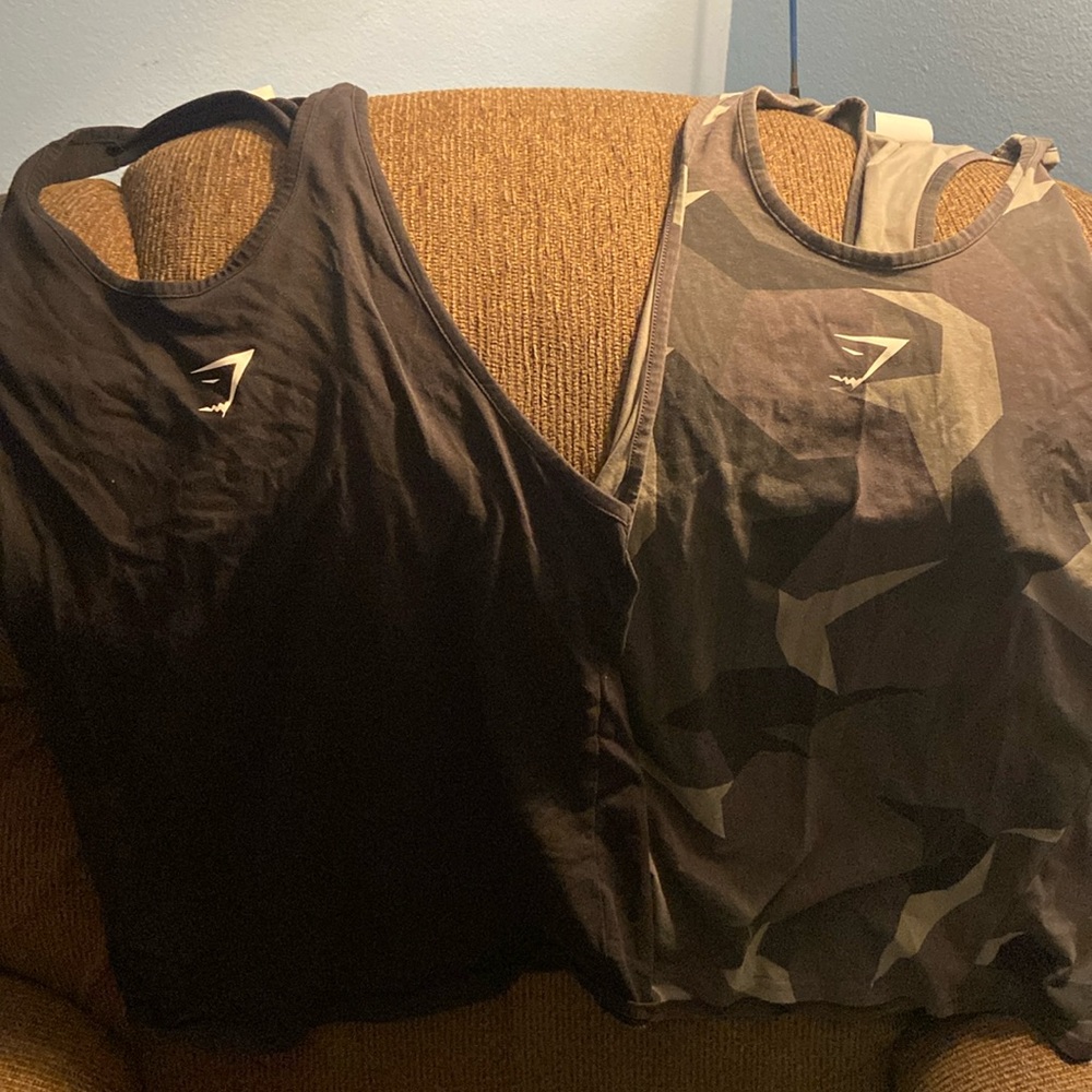 Gymshark stringer tanks (2)